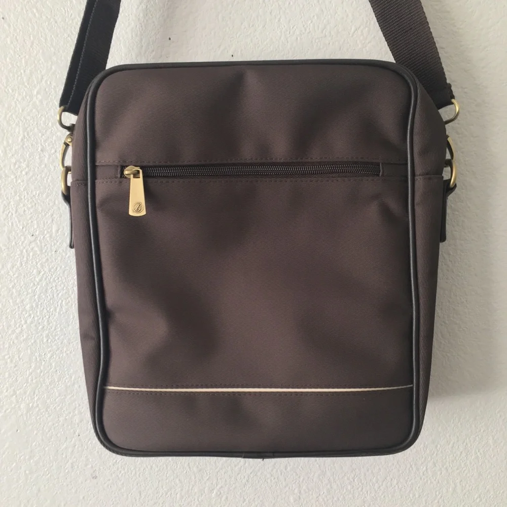 Men's Brown Messenger Bag